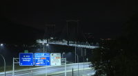 As obras regresan á ponte de Rande durante as noites