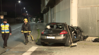 Dúas persoas falecen en Noia ao esnafrar o seu vehículo contra un edificio