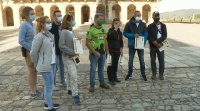 Aumenta notablemente a afluencia de visitantes e a chegada de peregrinos