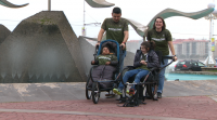 Dúas familias crean na Coruña unha plataforma para visibilizar a diversidade funcional no deporte