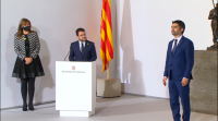 Os novos conselleiros do Goberno catalán toman posesión sen referencias ao Estatuto nin á Constitución