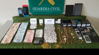 A Garda Civil desmantela un punto de venda de droga en Arteixo