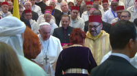 O papa Francisco, de visita en Marrocos, quere reforzar o diálogo co islam