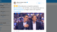 Luís Zahera, o mellor actor de reparto nos Premios Goya, pola súa interpretación en "El reino"