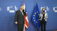 Von der Leyen recibe a Johnson en Bruxelas para unha cita clave para o 'brexit'