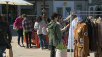O comercio local sae á rúa no Street Market de Lugo