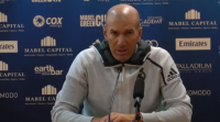 Zidane: "A nosa mente está só no partido do Sábado en Vigo"