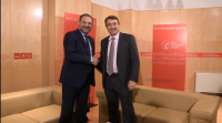 Ábalos busca apoios á investidura no PNV, Compromís, o PRC, CC e UPN