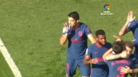 Suárez, positivo por covid-19, non poderá xogar contra o Barcelona