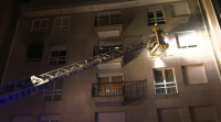 Ferida unha muller no incendio dunha vivenda na cidade da Coruña