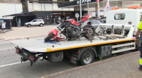Falece un motorista nun accidente en Redondela