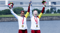A viguesa Susana Rodríguez, ouro nas paralimpíadas en triatlón