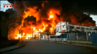 Un incendio nunha empresa de Barcelona activa o plan de emerxencias químicas