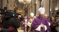 A TVG transmitiu en directo o funeral solemne por Manuel Fraga Iribarne desde a praza do Obradoiro