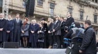 A TVG transmitiu en directo o funeral solemne por Manuel Fraga Iribarne desde a praza do Obradoiro