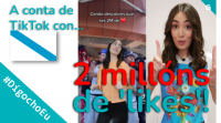 A conta do #DígochoEu en TikTok ten xa 2 millóns de 'likes'!
