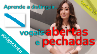 Aprende a distinguir vogais abertas e pechadas (capítulo 20) #DígochoEu