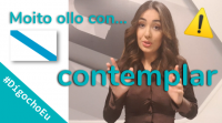 Moito ollo co que contemplas! #DígochoEu