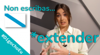 Non escribas *extender #DígochoEu
