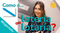 Como é? Lotería ou lotaría? #DígochoEu