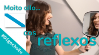 Moito ollo cos reflexos! #DígochoEu