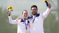 Primeiro ouro para a delegación española na modalidade de tiro olímpico