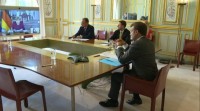 Merkel e Macron proporán un fondo de 500.000 millóns de euros para a reconstrución