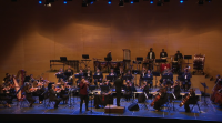 Abraham Cupeiro e a orquestra Filharmónica de Pontevedra ofrecen o concerto traficional de Aninovo no Pazo da Cultura