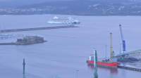 Os cruceiros non farán escala na Coruña ata mediados de setembro
