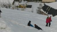 Logo dun inverno de pouca neve, este domingo abriu a estación de Manzaneda