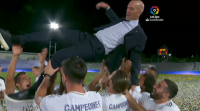 Zidane di adeus ao banco do Real Madrid por segunda vez