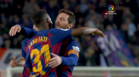 Ansu Fati vístese de Messi para darlle a vitoria o Barcelona (2-1)