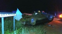 Morre un home de 45 anos nun accidente ao saírse da vía na estrada de Verín a Chavés