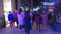 Rúas ateigadas nesta fin de semana de compras en Galicia