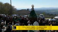 Centos de fieis honran a Virxe do Corpiño