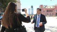 Gonzalo Caballero salienta os lazos coa Arxentina tras reunirse co presidente Fernández