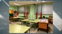 A maioría dos alumnos do colexio apuntalado en Sarria seguen sen ir á escola