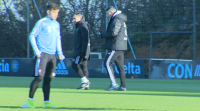 Fran Beltrán: "Volvemos con outra mentalidade das vacacións e o Celta estivo mellor a pesar do empate"