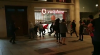 Tres detidos en Barcelona por saqueos a tendas durante as protestas