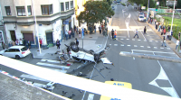 Un pique entre condutores, posible causa do accidente deste mércores na Coruña