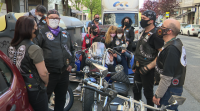 Solidaridade sobre duas rodas: moteiros ourensáns colaboran con entidades benéficas da cidade