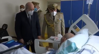 O líder da Fronte Polisario, xa nun hospital alxeriano, asegura estar mellorando