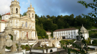 O Bom Jesus de Braga e o Risco Caído canario, Patrimonio Mundial pola Unesco