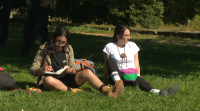 Fin da rodaxe da webserie "Amelia e Alexandra, de Roma a Santiago" de  Hasta la vista que se estreará no verán
