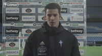 Santi Mina: "Precisaba marcar pero o importante é o equipo"