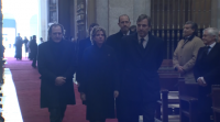 O Escorial acolle o funeral por Pilar de Borbón