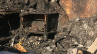 Un incendio calcina un alboio empregado como vivenda por dúas persoas en Coristanco