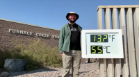 O Val da Morte, en California, rexistra a temperatura máis alta na historia do planeta Terra