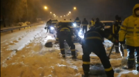 O temporal colapsa Madrid, deixa dez provincias en alerta vermella e pecha Baraxas