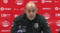 Alberto Monteagudo: "Hai que intentar non encaixar goles, agora é cando se deciden as cousas"